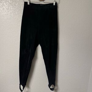 Vintage 80’s Esprit Navy Corduroy Stirrup Pants